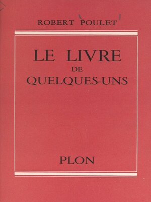 cover image of Le livre de quelques-uns